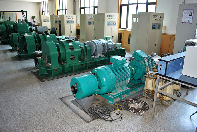 桦川某热电厂使用我厂的YKK高压电机提供动力